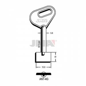 Ključ ANTONIOLI pumpa ANT-4G ( 1AN9 ERREBI / 5AU3 SILCA )