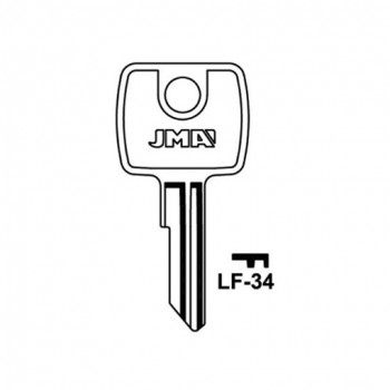 Ključ cilindrični LF-34 ( LF60 ERREBI / LF54 SILCA )