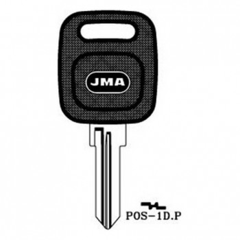 Ključ auto sa plastikom POS-1DP ( POS1RP ERREBI / SSA4RP SILCA )